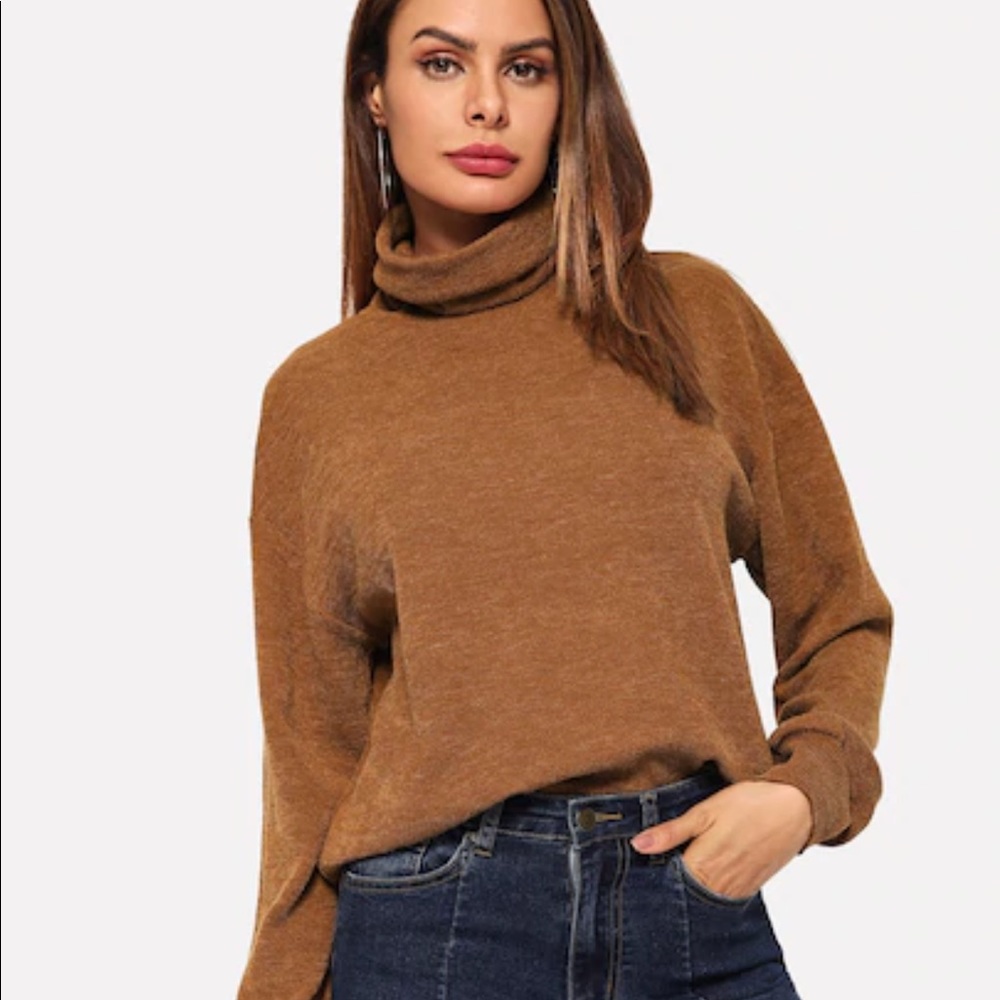 ❖ High Neck Pull Over Sweater ❖